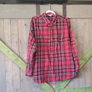 Red Plaid  Shirt